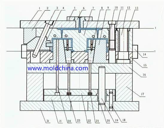 Injection Mold Pencil Drawing  3D CAD Model Library  GrabCAD